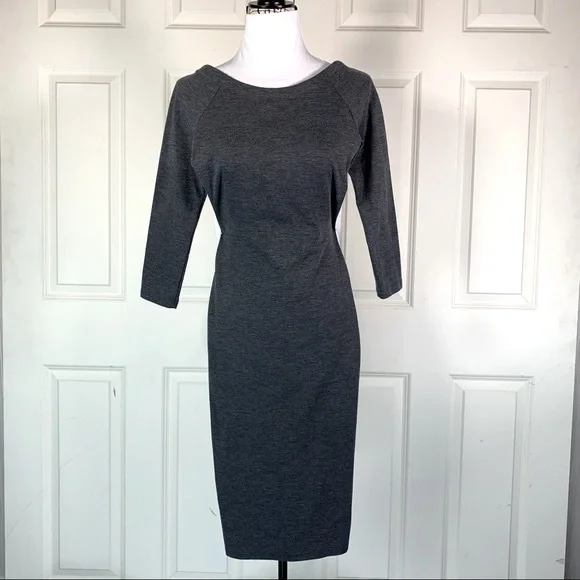 Zara Pencil Casual Slim Bodycon Midi Dress - Picture 3 of 7